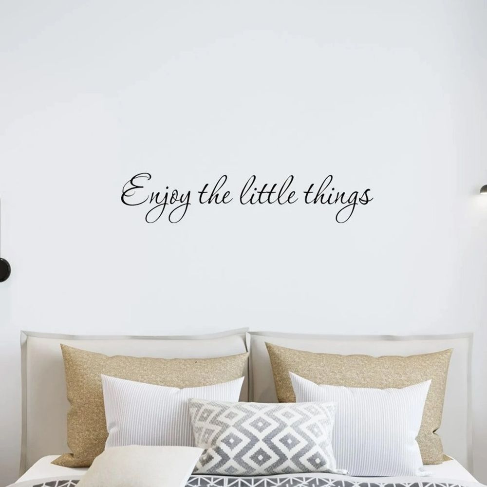 Enjoy the Little Things Wall Decal